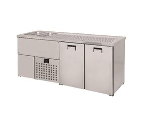 Combisteel Bierkoeler 2 deuren 2l Combisteel Bierkoeler 2 deuren 2l