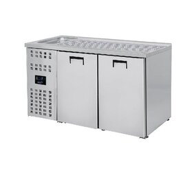 Combisteel Bierkoeler 2 deuren 1l Combisteel Bierkoeler 2 deuren 1l