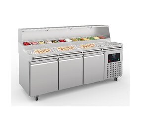 Combisteel Pizzawerkbank 3 deuren Combisteel Pizzawerkbank 3 deuren