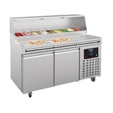 Combisteel Pizzawerkbank 2 deuren Combisteel Pizzawerkbank 2 deuren