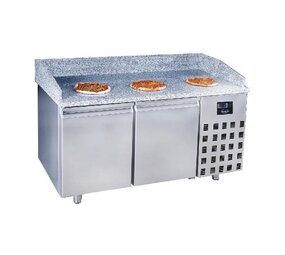 Combisteel Pizzawerkbank 2 deuren Combisteel Pizzawerkbank 2 deuren