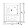 Combisteel Blastchiller 5x 1 1gn | 7489.5205 Combisteel Blastchiller 5x 1 1gn | 7489.5205