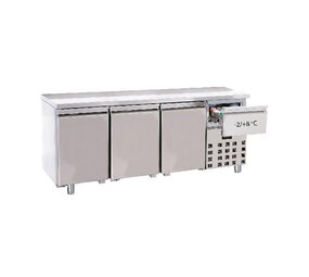 Combisteel 700 koelwerkbank 3 deuren