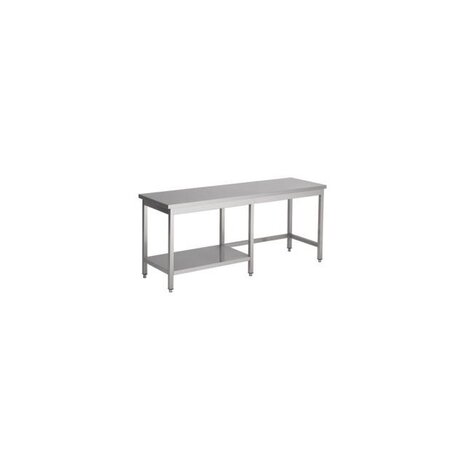 Combisteel 700 werktafel ½ bodemschap 2100 | 7812.0481 Combisteel 700 werktafel ½ bodemschap 2100 | 7812.0481