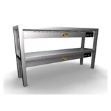 Combisteel Etagere keramisch verwamd 2 niveaus 1200  6 heaters à 250w