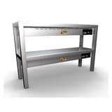 Combisteel Etagere keramisch verwamd 2 niveaus 1000  6 heaters à 250w