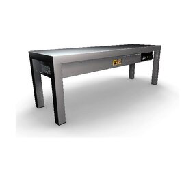 Combisteel Etagere keramisch verwamd 1 niveau 1000  3 heaters à 250w Combisteel Etagere keramisch verwamd 1 niveau 1000  3 heaters à 250w