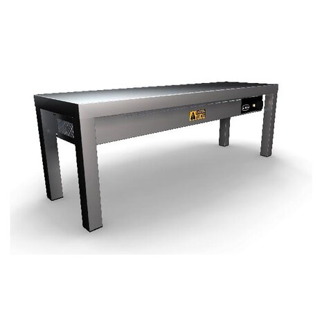 Combisteel Etagere keramisch verwamd 1 niveau 1000  3 heaters à 250w | 7020.0700 Combisteel Etagere keramisch verwamd 1 niveau 1000  3 heaters à 250w | 7020.0700