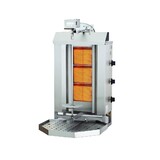Combisteel Gyros grill gas motor boven 3 hittezones Combisteel Gyros grill gas motor boven 3 hittezones