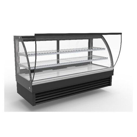 Combisteel 2000 koelvitrine rond | 7450.0815 Combisteel 2000 koelvitrine rond | 7450.0815