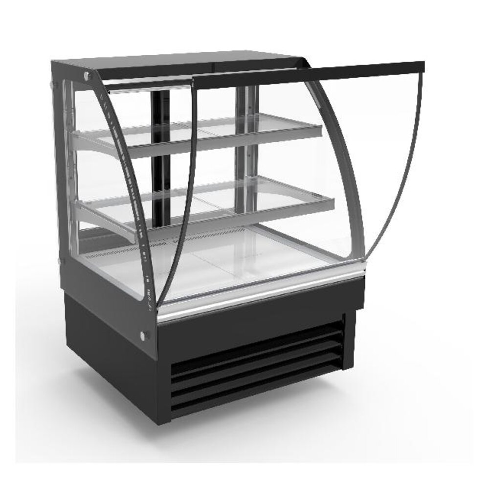 Combisteel 900 koelvitrine rond | 7450.0800 Combisteel 900 koelvitrine rond | 7450.0800
