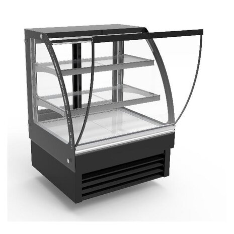 Combisteel 900 koelvitrine rond | 7450.0800 Combisteel 900 koelvitrine rond | 7450.0800