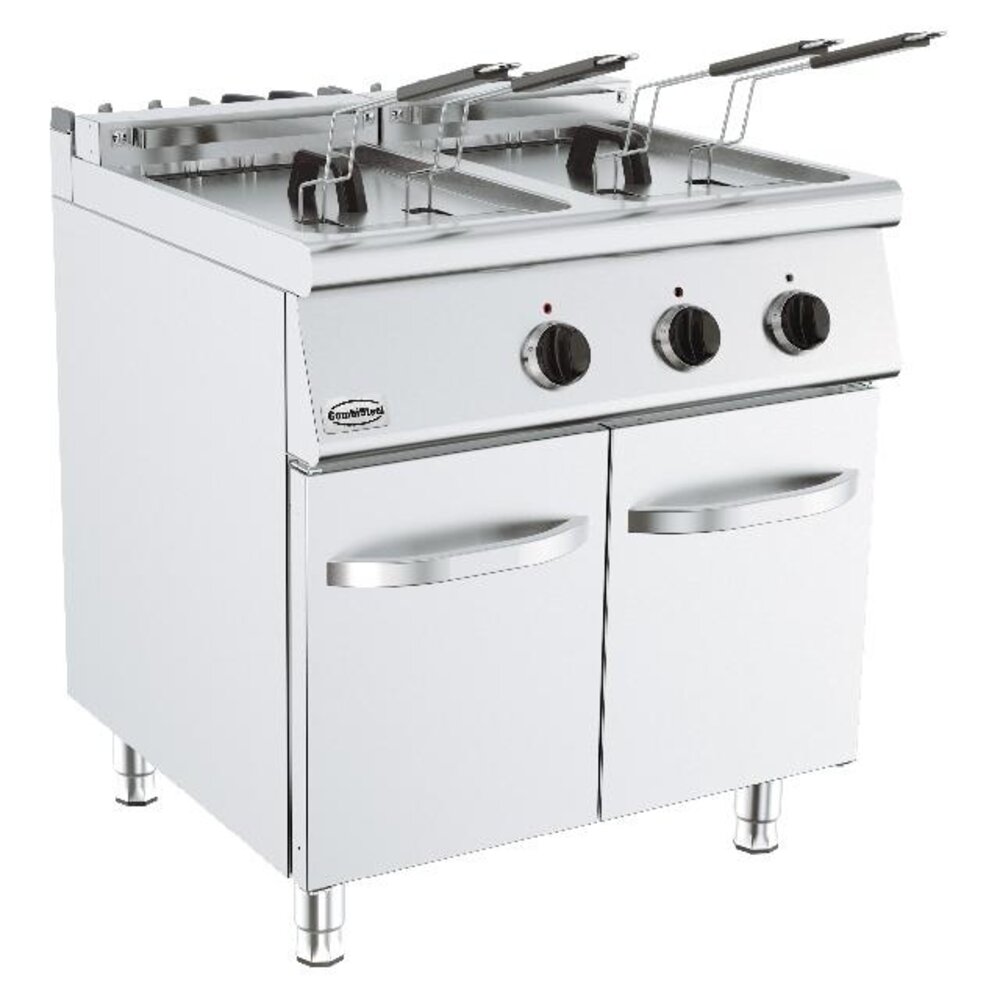 Combisteel Base 700 friteuse el. 2x18l | 7178.0525