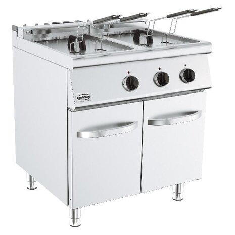 Combisteel Base 700 friteuse el. 2x18l | 7178.0525
