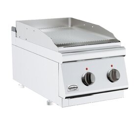 Combisteel Base 700 bakplaat elek. geribd enk tafelmodel Combisteel Base 700 bakplaat elek. geribd enk tafelmodel