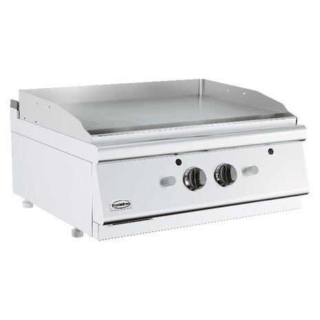Combisteel Base 700 gasbakplaat dubbel tafelmodel | 7178.0230
