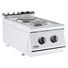 Combisteel Base 700 kooktafel elektrisch 2 pl. tafelmodel | 7178.0215 Combisteel Base 700 kooktafel elektrisch 2 pl. tafelmodel | 7178.0215