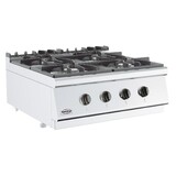 Combisteel Base 700 gaskooktafel 4 br. tafelmodel Combisteel Base 700 gaskooktafel 4 br. tafelmodel