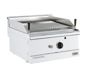 Combisteel Base 600 lavasteengrill gas Combisteel Base 600 lavasteengrill gas