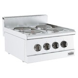 Combisteel Base 600 kooktafel el. 4 pl. Combisteel Base 600 kooktafel el. 4 pl.