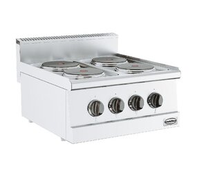 Combisteel Base 600 kooktafel el. 4 pl. Combisteel Base 600 kooktafel el. 4 pl.