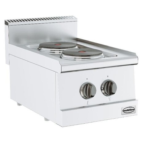 Combisteel Base 600 kooktafel el. 2 pl. | 7178.0015 Combisteel Base 600 kooktafel el. 2 pl. | 7178.0015