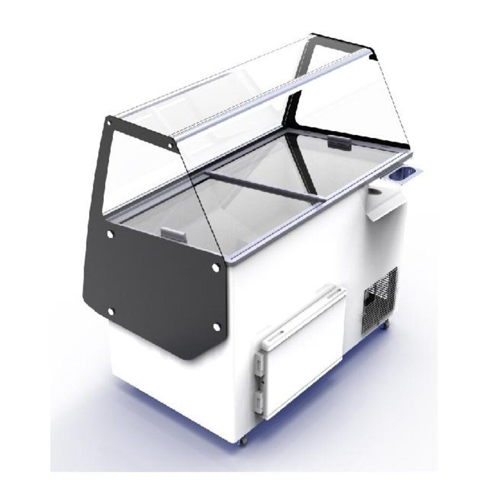 Combisteel Schepijsvitrine cuba 13x5 ltr | 7472.0145 Combisteel Schepijsvitrine cuba 13x5 ltr | 7472.0145