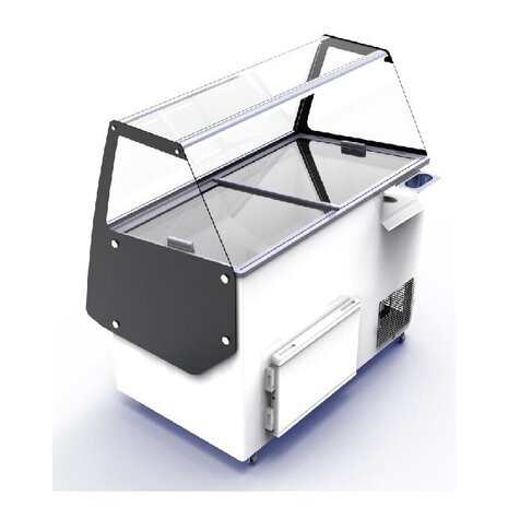 Combisteel Schepijsvitrine ibiza 8x5 ltr | 7472.0140 Combisteel Schepijsvitrine ibiza 8x5 ltr | 7472.0140