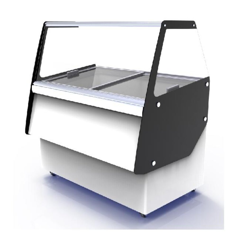 Combisteel Schepijsvitrine ibiza 8x5 ltr | 7472.0140 Combisteel Schepijsvitrine ibiza 8x5 ltr | 7472.0140