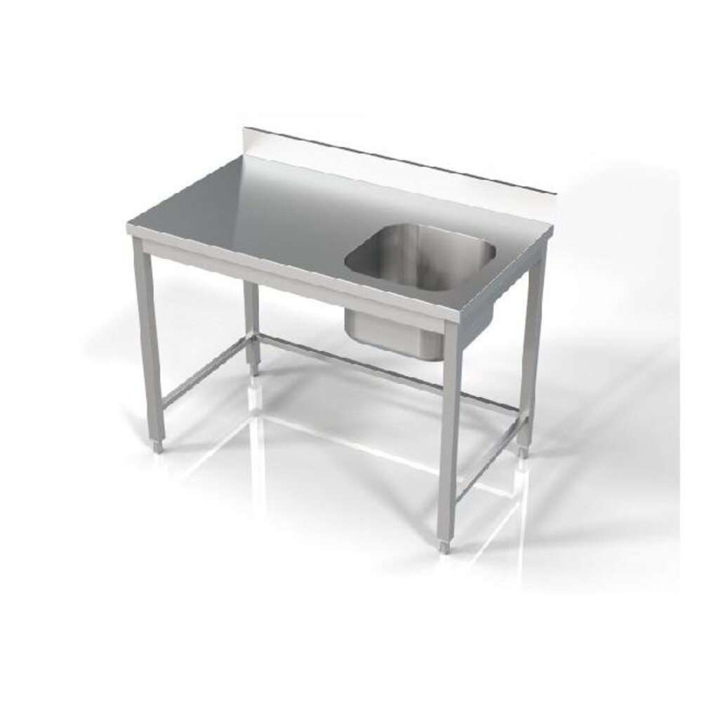 Combisteel 700 spoeltafel 1 rechts 1200 | 7812.0605