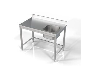 Combisteel 700 spoeltafel 1 rechts 1200