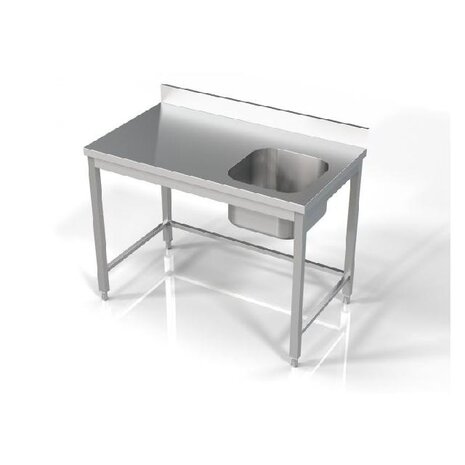 Combisteel 700 spoeltafel 1 rechts 1200 | 7812.0605