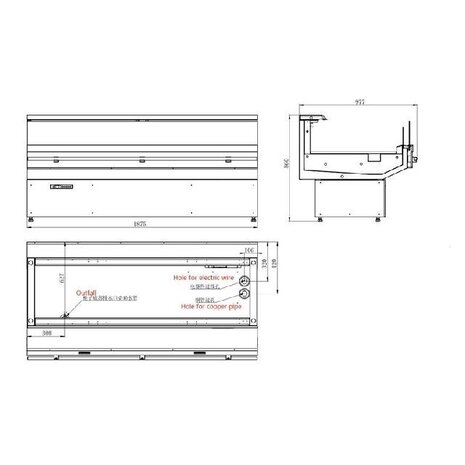 Combisteel Koelvitrine 1875 | 7455.2700