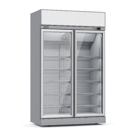 Combisteel Koelkast 2 glasdeuren ins-1000r | 7455.2400