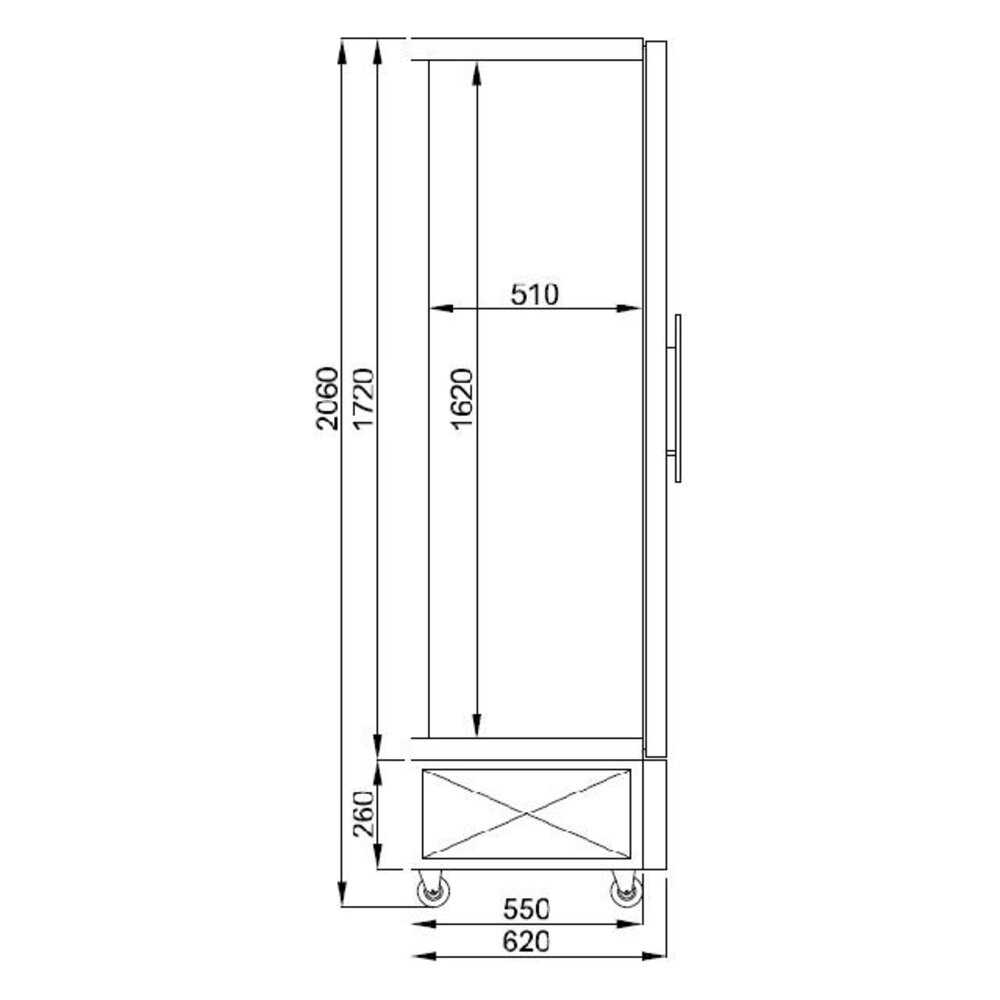 Combisteel Wijnkoelkast | 7489.5420 Combisteel Wijnkoelkast | 7489.5420