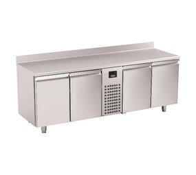 Combisteel 700 koelwerkbank rand 4 deuren mono block Combisteel 700 koelwerkbank rand 4 deuren mono block