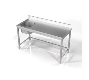 Combisteel 700 spoeltafel 1 links 1600