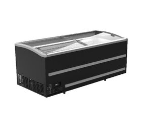 Combisteel Supermarkt vrieskist zwart 2125 Combisteel Supermarkt vrieskist zwart 2125