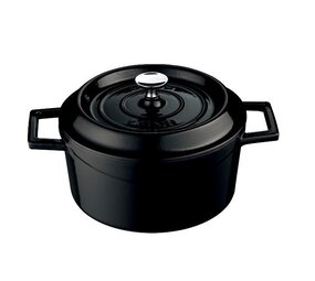 Combisteel Lava gietijzeren braadpan ø32 zwart