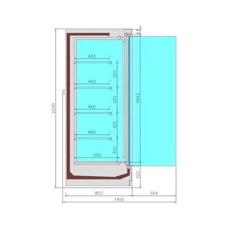 Combisteel Wandkoeling jax 2.6 - remote | 7350.0090