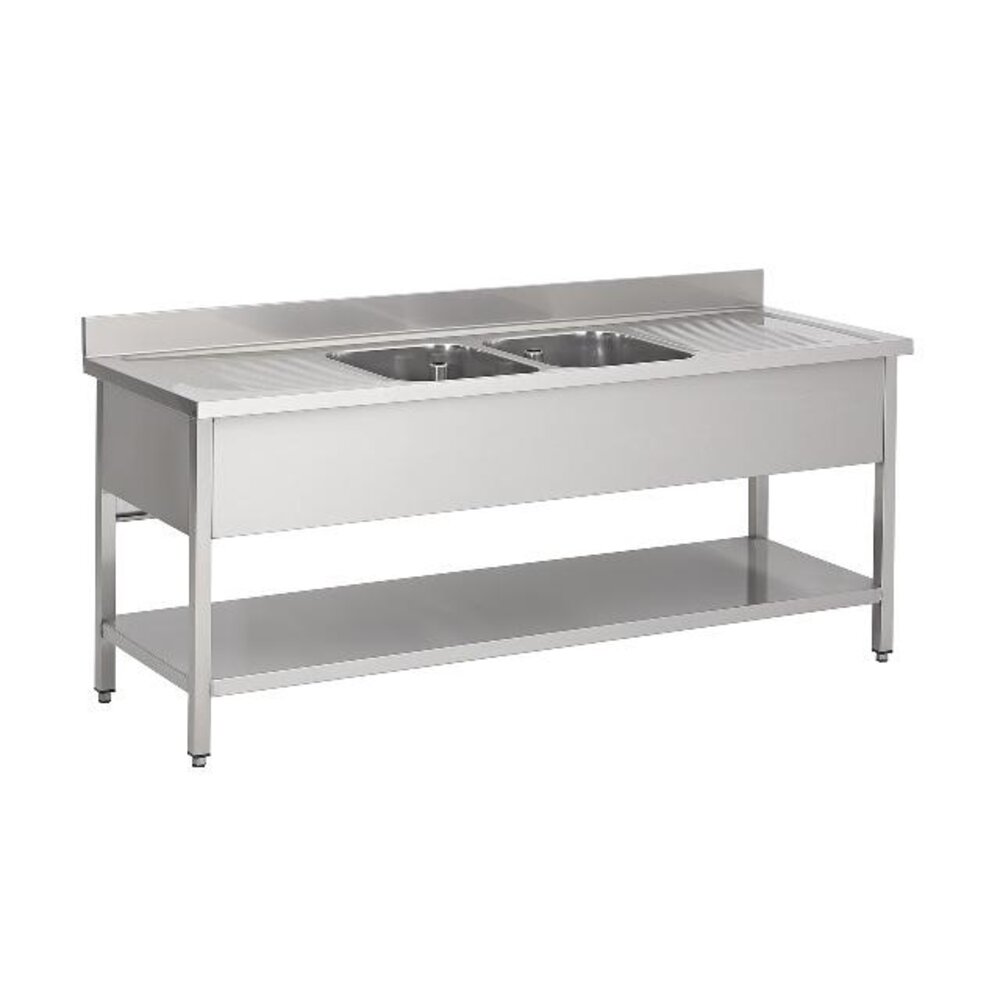 Combisteel 700 spoeltafel bodemschap 2 midden 2000 | 7333.0870