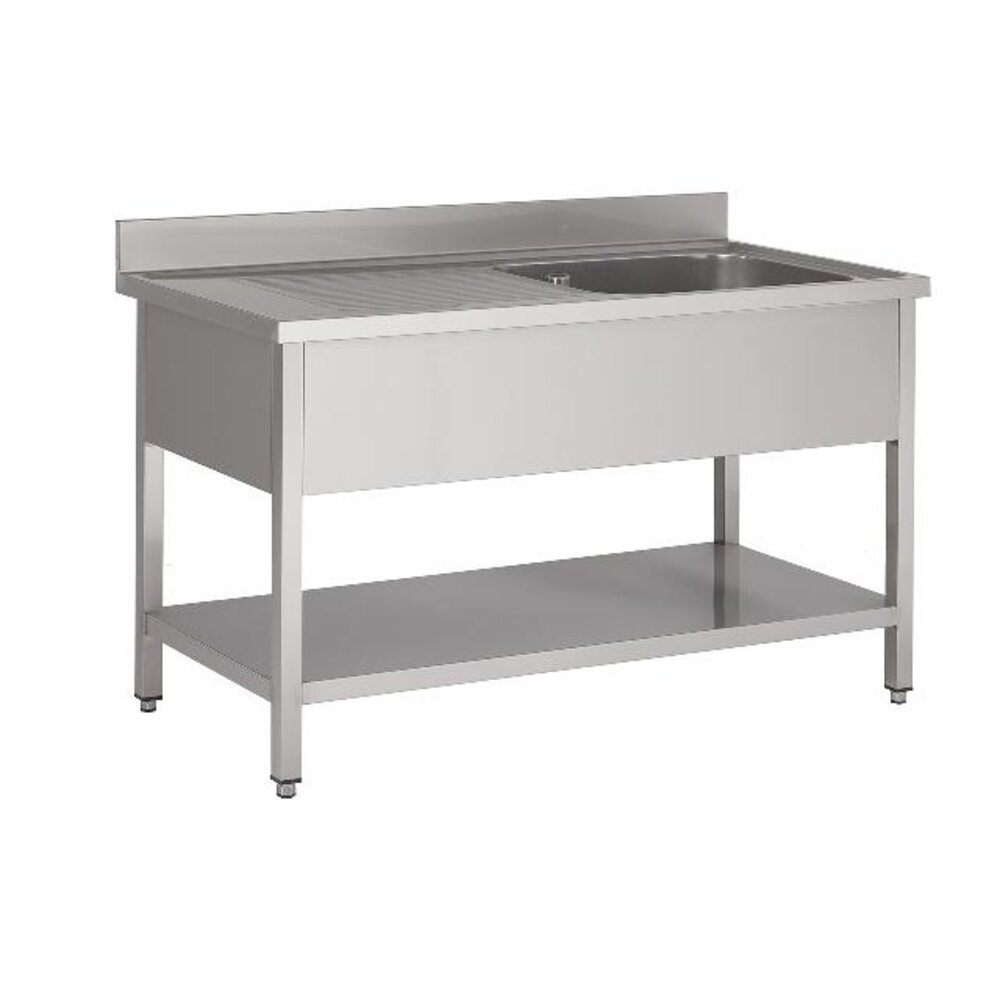 Combisteel 700 spoeltafel bodemschap 1 rechts 1400 | 7333.0845