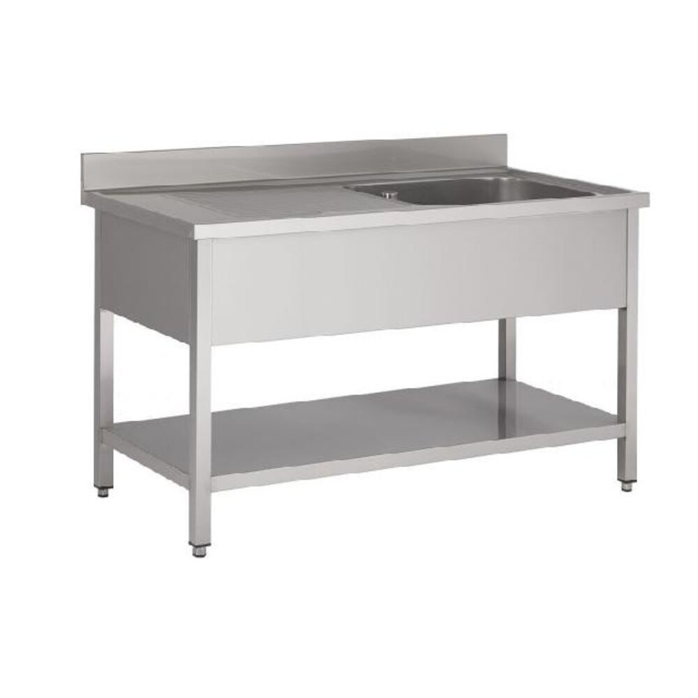 Combisteel 600 spoeltafel bodemschap 1 rechts 1200 | 7333.0805