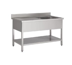 Combisteel 600 spoeltafel bodemschap 1 rechts 1200