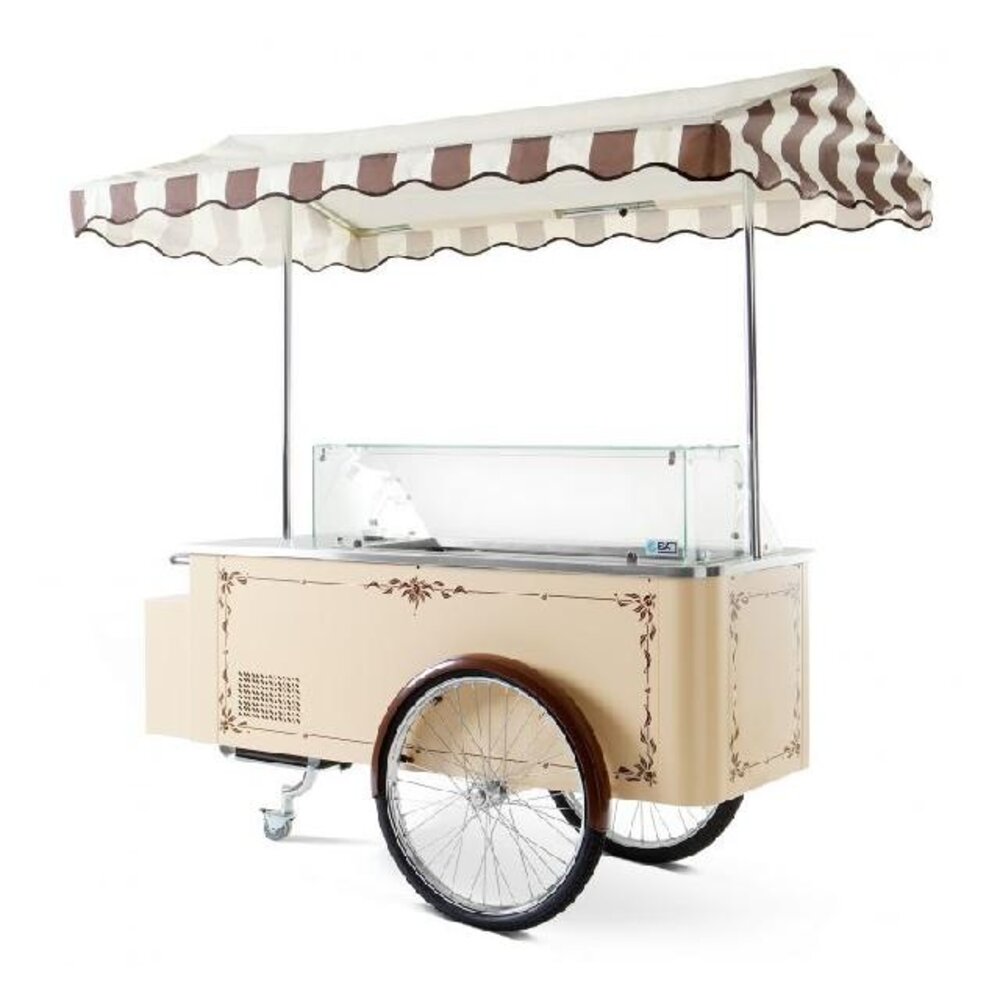 Combisteel Schepijsvitrine carrettino 6 | 7295.0065 Combisteel Schepijsvitrine carrettino 6 | 7295.0065