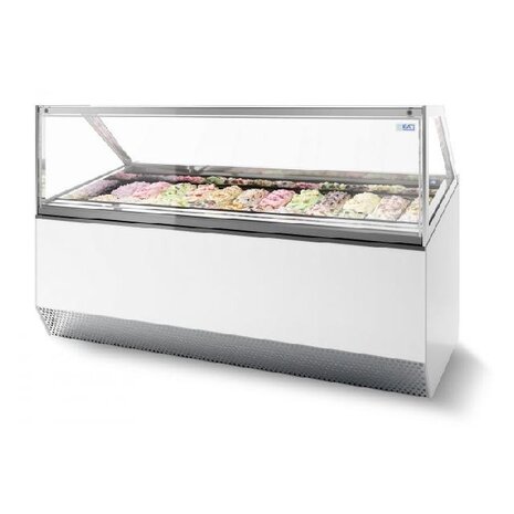 Combisteel Schepijsvitrine millenium 20 *transport op aanvraag* | 7295.0055 Combisteel Schepijsvitrine millenium 20 *transport op aanvraag* | 7295.0055