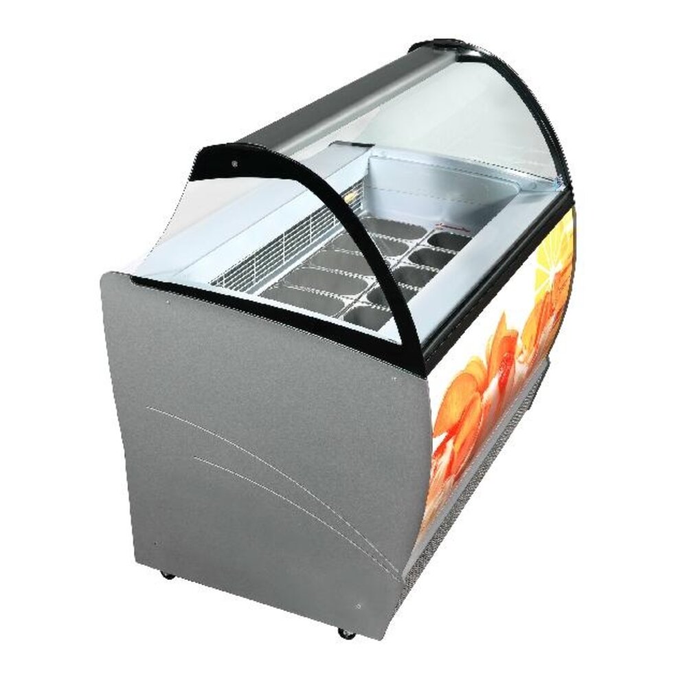 Combisteel Schepijsvitrine isabella 13 | 7295.0025 Combisteel Schepijsvitrine isabella 13 | 7295.0025