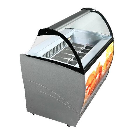 Combisteel Schepijsvitrine isabella 13 | 7295.0025 Combisteel Schepijsvitrine isabella 13 | 7295.0025