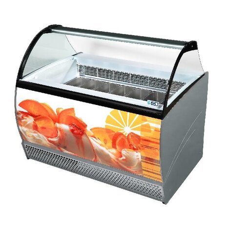 Combisteel Schepijsvitrine isabella 10 | 7295.0020