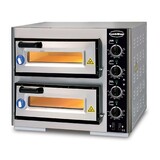 Combisteel Elek. pizzaoven dubbel 2 x 1